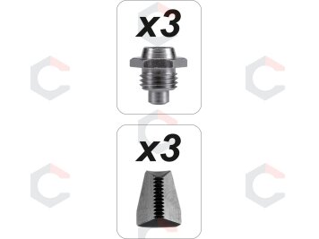 Kniediklis pneumatinis | 2,4 - 5,00 mm (YT-36171) 2 Kniediklis pneumatinis | 2,4 - 5,00 mm (YT-36171) 2