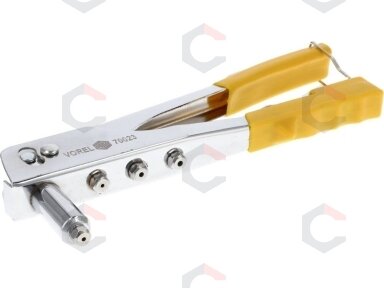 Kniediklis chromuotas | Ø 2.4, 3.2, 4.0, 4.8 mm kniedėms (70023) Kniediklis chromuotas | Ø 2.4, 3.2, 4.0, 4.8 mm kniedėms (70023)