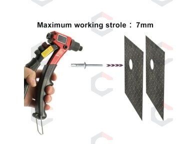 Kniediklis nerūdyjančio plieno kniedėms | 2,4-4,8 mm (M49582)