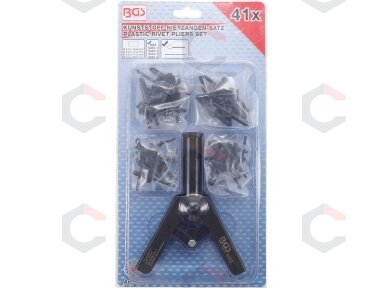 Kniediklis plastikinėms kniedėms su rinkiniu (8463)