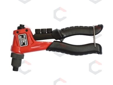 Kniediklis plieninėms, nerūdyjančio plieno kniedėms 2,4 - 4,8 mm (M49583)