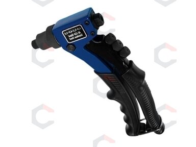 Kniediklis plieninėms ir nerūdijančio plieno kniedėms | 2,4–4,8 mm | 200 mm (SK402) Kniediklis plieninėms ir nerūdijančio plieno kniedėms | 2,4–4,8 mm | 200 mm (SK402)