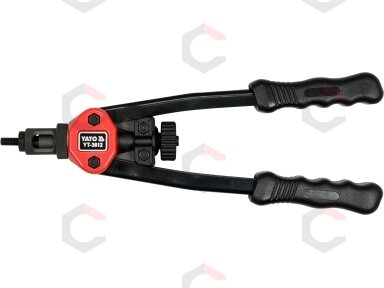 Kniediklis srieginėms kniedėms | M5, M6, M8, M10, M12, | 330 mm (YT-3612) Kniediklis srieginėms kniedėms | M5, M6, M8, M10, M12, | 330 mm (YT-3612)
