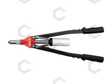 Kniediklis | tinka plieninėm kniedėm | 3,2-6,4 mm (YT-3610)