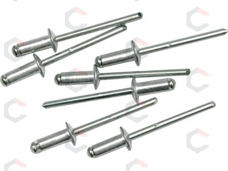 Kniedės aliumininės | 19,0 x 4,0 mm | 50 vnt. (70430) 1 Kniedės aliumininės | 19,0 x 4,0 mm | 50 vnt. (70430) 1