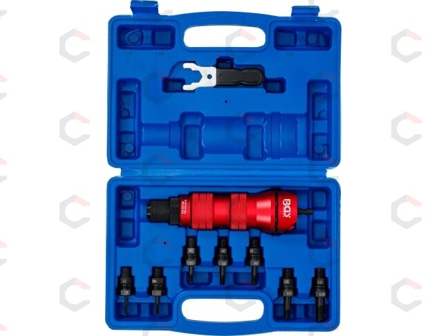 Kniedės veržlės priedas | Metalinė versija | M3 / M4 / M5 / M6 / M8 / M10 (6834) 3 Kniedės veržlės priedas | Metalinė versija | M3 / M4 / M5 / M6 / M8 / M10 (6834) 3