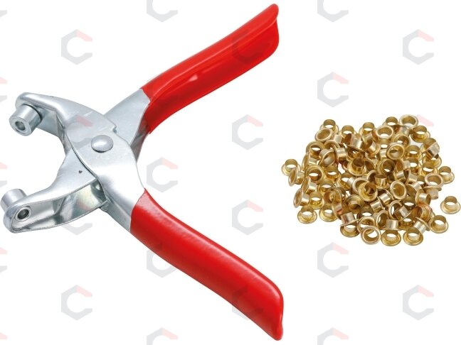 Kniedijimo replės su 100 apskritų kniedžių | 4,5 mm (75830) 3 Kniedijimo replės su 100 apskritų kniedžių | 4,5 mm (75830) 3