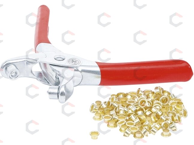 Kniedijimo replės su 100 apskritų kniedžių | 4,5 mm (75830) Kniedijimo replės su 100 apskritų kniedžių | 4,5 mm (75830)