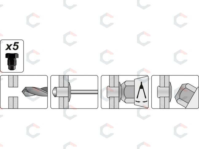 Kniediklis | ilgos rankenos | 330 mm | 3,2-6,4 mm (YT-3609) 2 Kniediklis | ilgos rankenos | 330 mm | 3,2-6,4 mm (YT-3609) 2