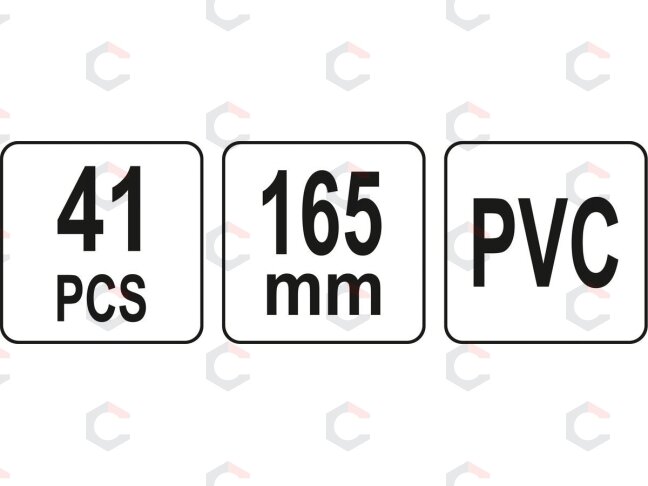 Kniediklis plastikinėms kniedėms su rinkiniu | 41 vnt. (YT-35970) 4 Kniediklis plastikinėms kniedėms su rinkiniu | 41 vnt. (YT-35970) 4