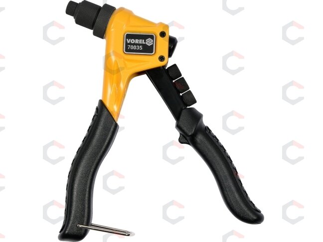 Kniediklis | plieninėms ir nerūdyjančio plieno kniedėms | 2,4 - 4,8 mm (70035) 1 Kniediklis | plieninėms ir nerūdyjančio plieno kniedėms | 2,4 - 4,8 mm (70035) 1
