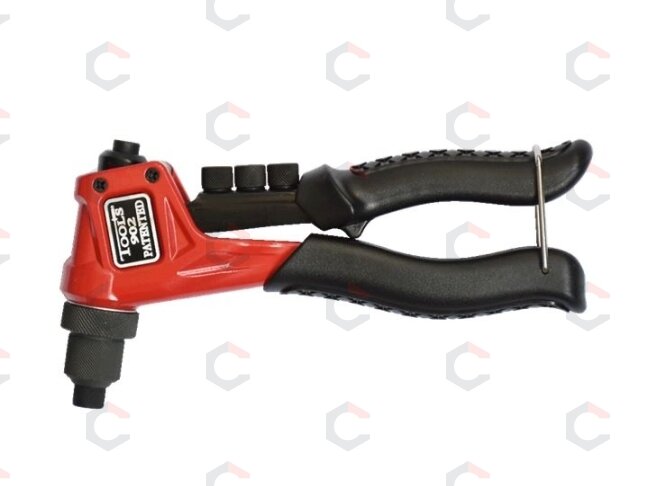 Kniediklis plieninėms, nerūdyjančio plieno kniedėms 2,4 - 4,8 mm (M49583) Kniediklis plieninėms, nerūdyjančio plieno kniedėms 2,4 - 4,8 mm (M49583)