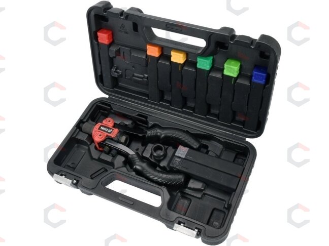 Kniediklis srieginėms ir paprastoms kniedėms | 3 viename (YT-36091) 1 Kniediklis srieginėms ir paprastoms kniedėms | 3 viename (YT-36091) 1