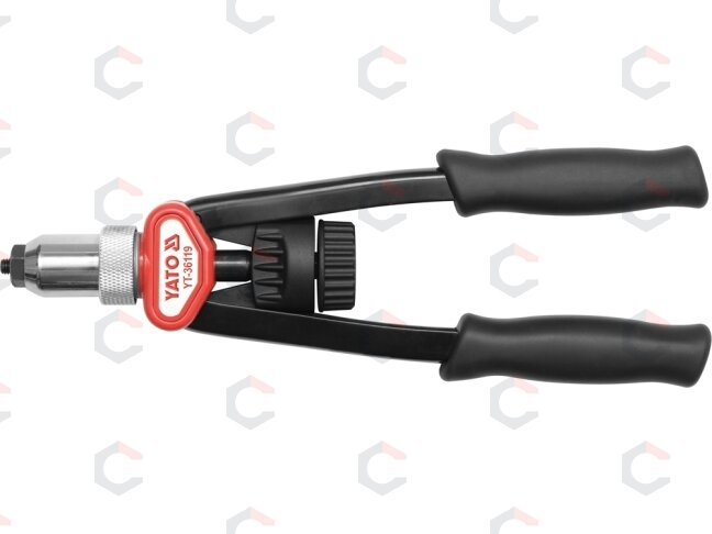Kniediklis srieginėms kniedėms | M6/M8/M10/M12 (YT-36119) 2 Kniediklis srieginėms kniedėms | M6/M8/M10/M12 (YT-36119) 2