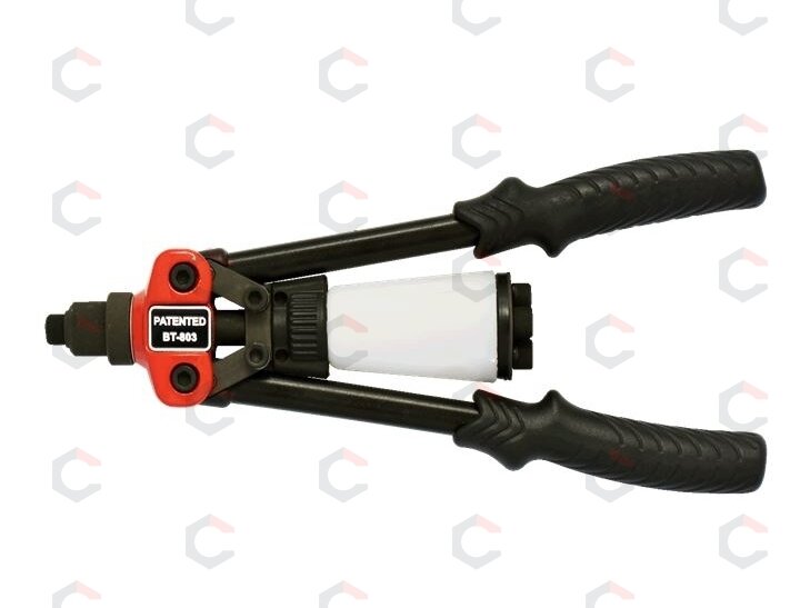 Kniediklis | 2,4-6,4 mm kniedėms | 330 mm (M49575) Kniediklis | 2,4-6,4 mm kniedėms | 330 mm (M49575)