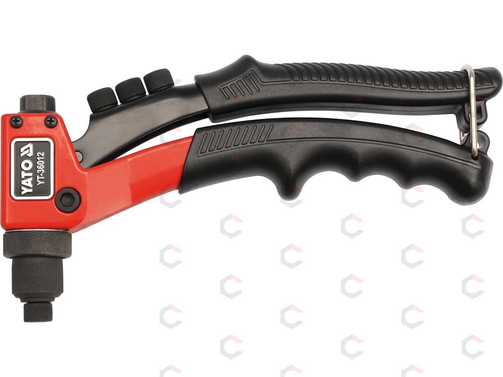 Kniediklis nerūdyjančio plieno kniedėms | 2,4-4,8 mm (YT-36012) Kniediklis nerūdyjančio plieno kniedėms | 2,4-4,8 mm (YT-36012)