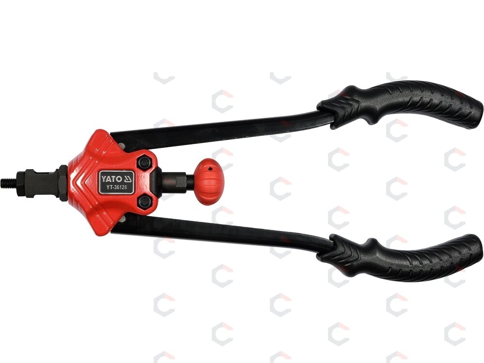 Kniediklis srieginėms kniedėms | M3, M4, M5, M6, M8, M10, M12 (YT-36128) 1 Kniediklis srieginėms kniedėms | M3, M4, M5, M6, M8, M10, M12 (YT-36128) 1