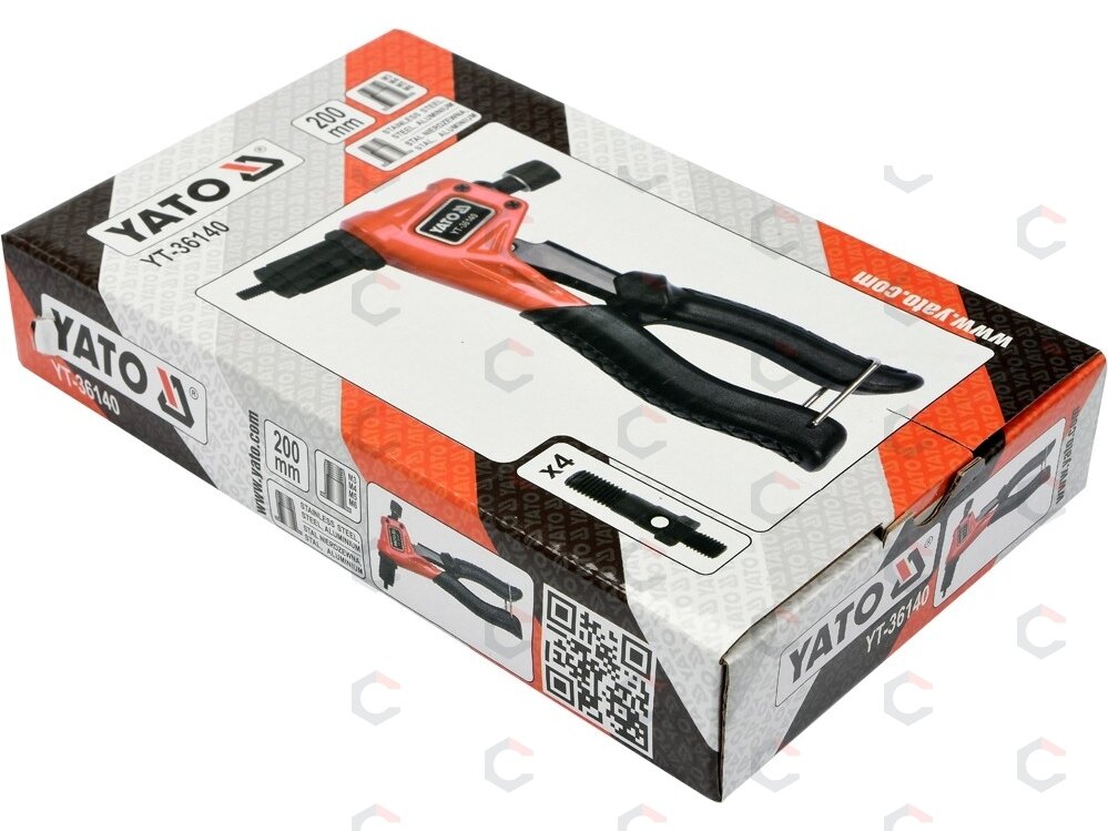 Kniediklis srieginėms kniedėms | M3/M4/M5/M6 (YT-36140) 2 Kniediklis srieginėms kniedėms | M3/M4/M5/M6 (YT-36140) 2