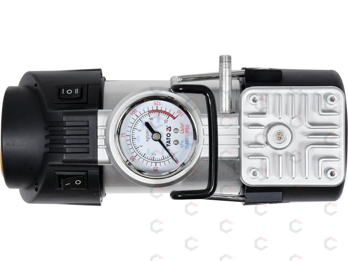 Kompresorius automobilinis | su Led lempa | 12V / 180W (YT-73460) 4
