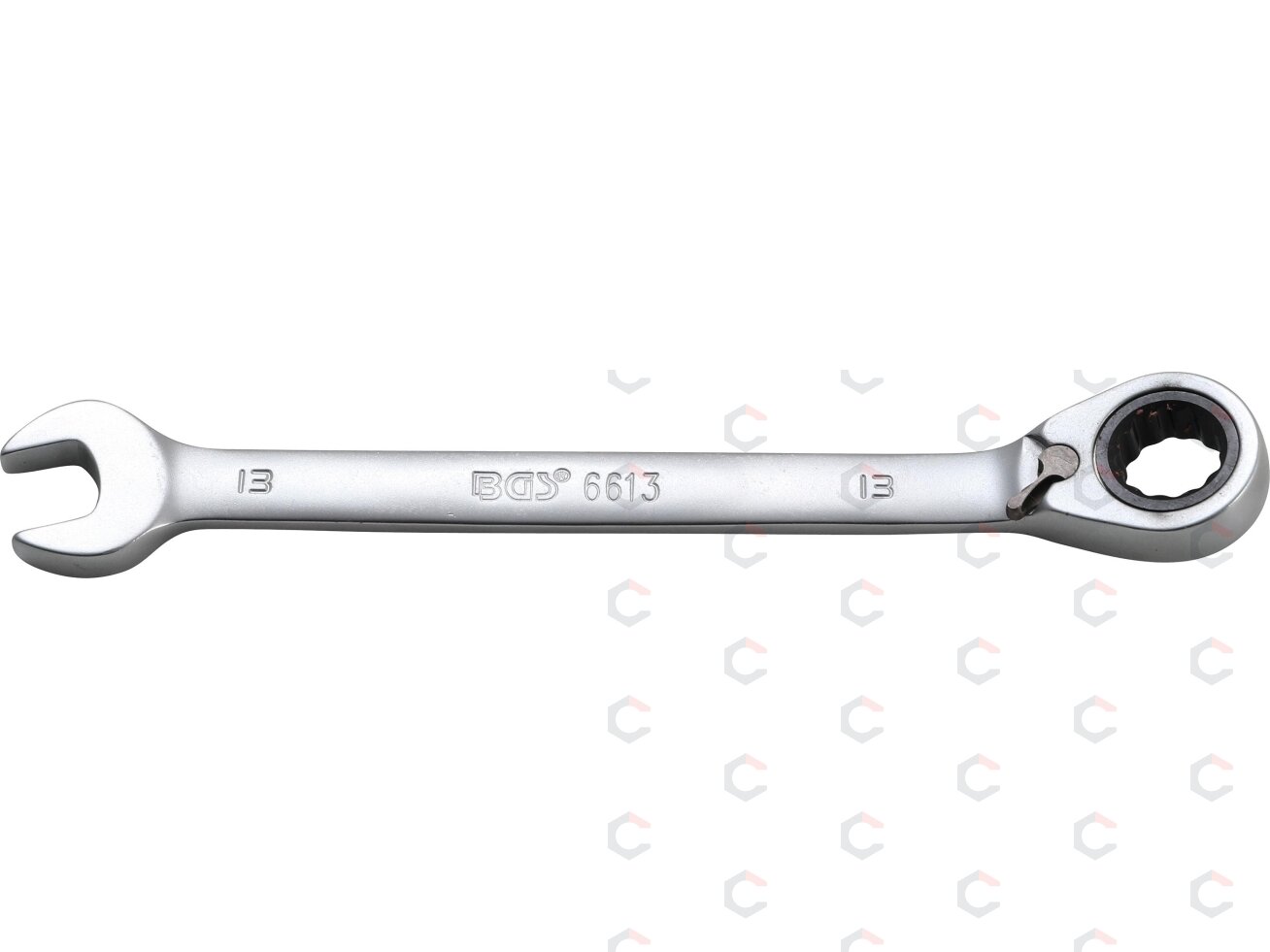 Kombinuotas raktas su terkšle | su reversu | 13 mm (6613) Kombinuotas raktas su terkšle | su reversu | 13 mm (6613)