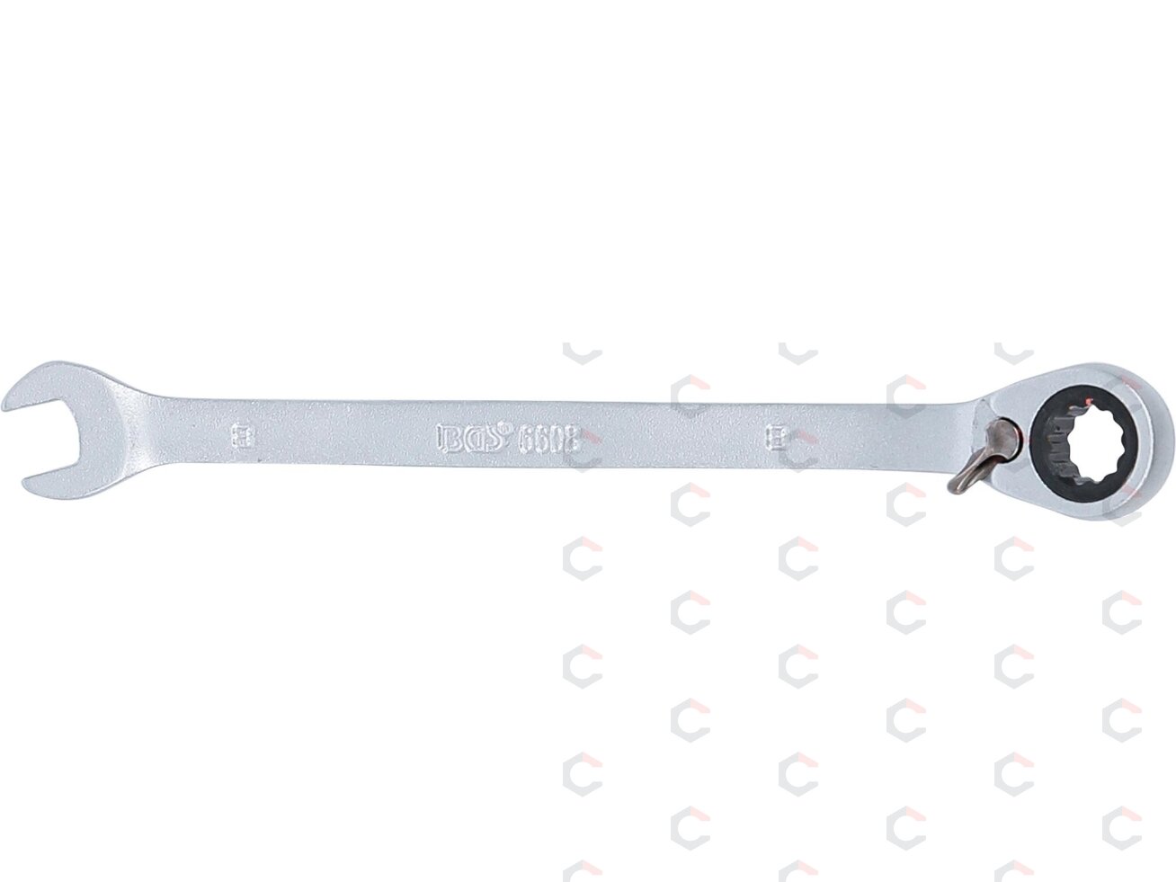 Kombinuotas raktas su terkšle | su reversu | 8 mm (6608) 3 Kombinuotas raktas su terkšle | su reversu | 8 mm (6608) 3