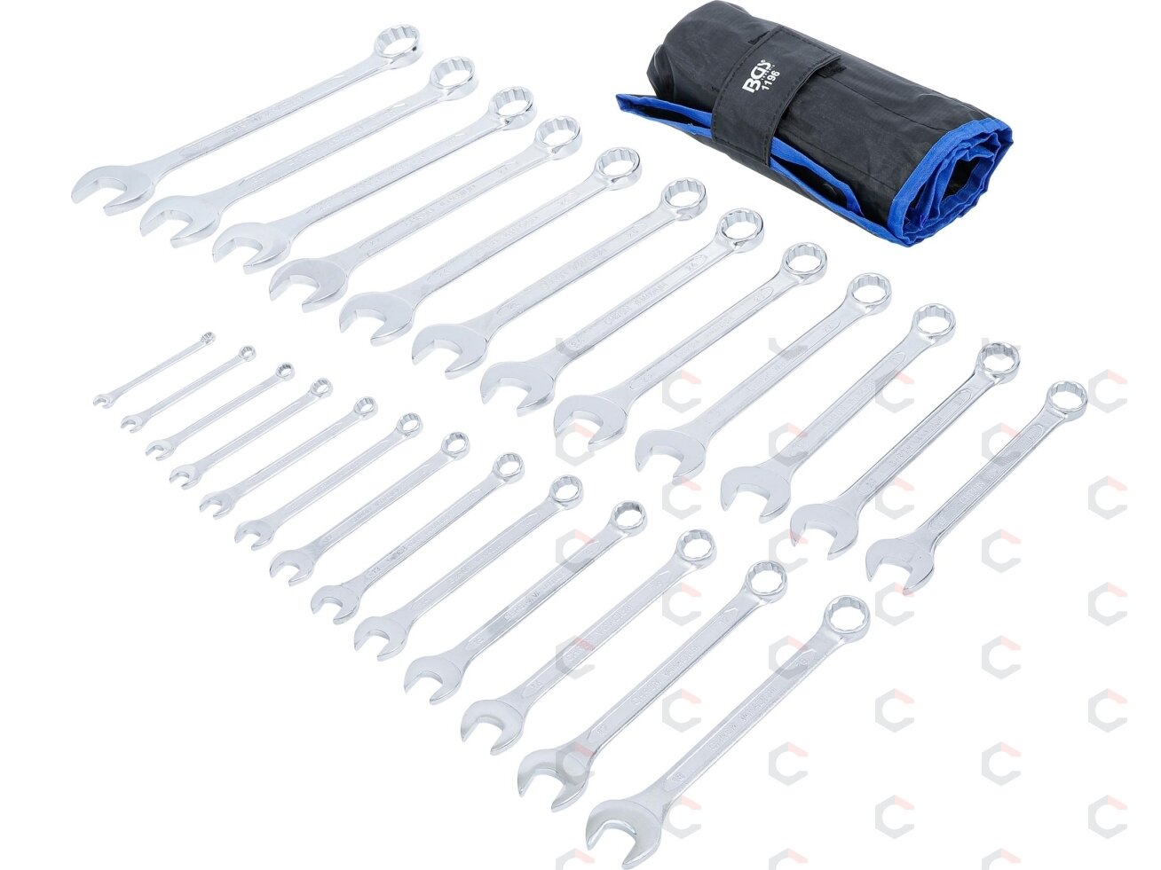 Kombinuotų raktų rinkinys | 6 - 32 mm | 25 vnt. (1196) 2 Kombinuotų raktų rinkinys | 6 - 32 mm | 25 vnt. (1196) 2