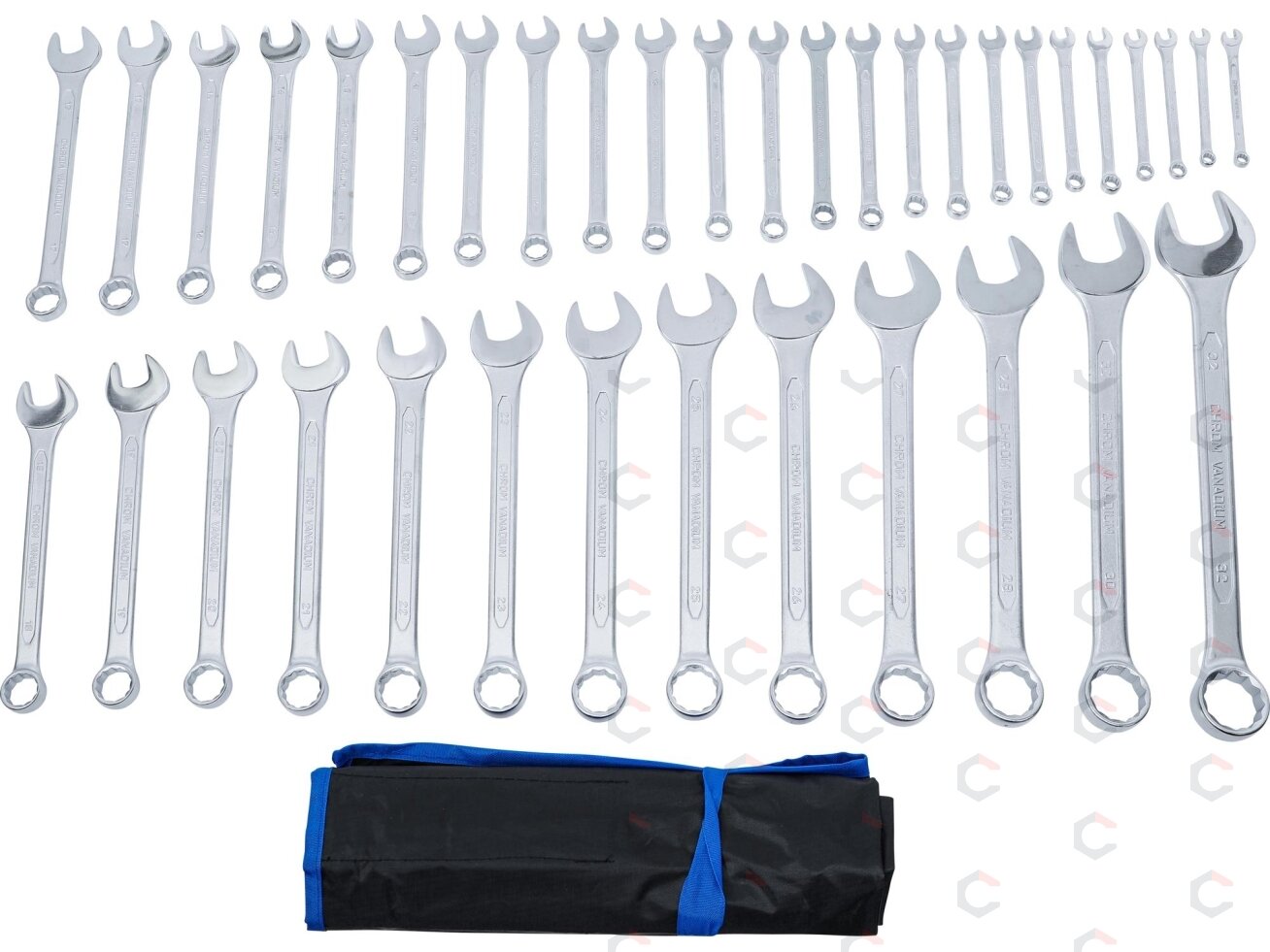 Kombinuotų raktų rinkinys | 6 - 32 mm | 37 vnt. (1275) 2 Kombinuotų raktų rinkinys | 6 - 32 mm | 37 vnt. (1275) 2