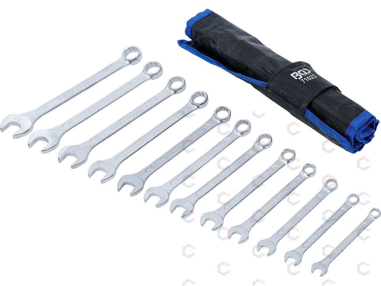 Kombinuotų raktų rinkinys | 8 - 19 mm | 12 vnt. (71023) 2 Kombinuotų raktų rinkinys | 8 - 19 mm | 12 vnt. (71023) 2