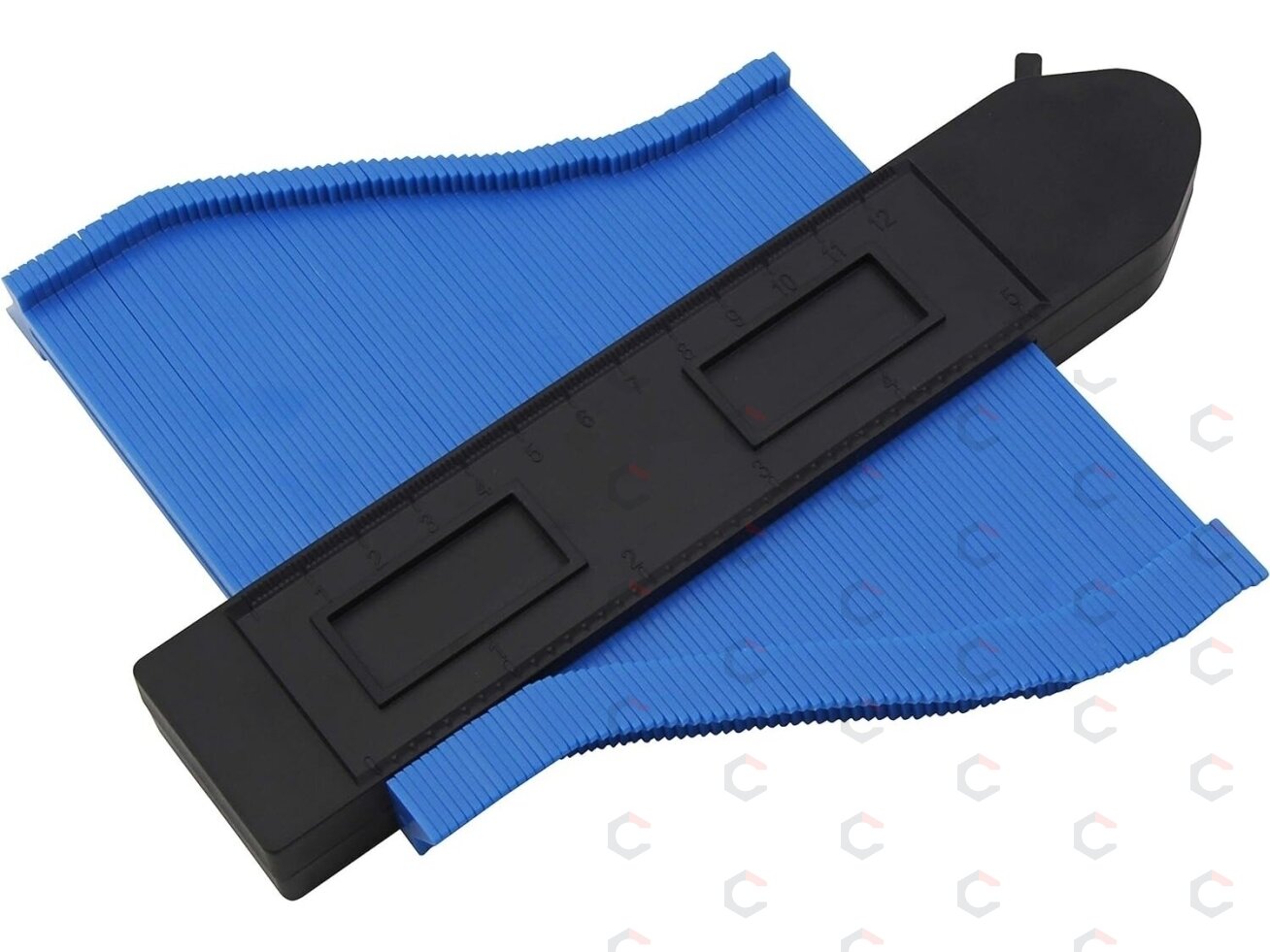 Kontūrų matuoklis/ šablonas/ trafaretas profiliams | su fiksacija | 250 mm (CG10P) 4 Kontūrų matuoklis/ šablonas/ trafaretas profiliams | su fiksacija | 250 mm (CG10P) 4