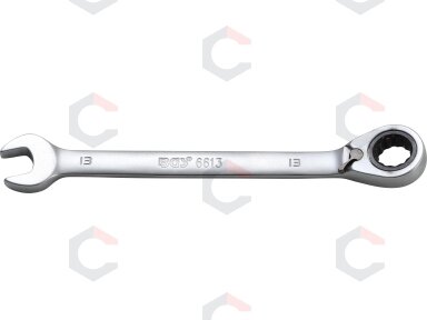 Kombinuotas raktas su terkšle | su reversu | 13 mm (6613) Kombinuotas raktas su terkšle | su reversu | 13 mm (6613)