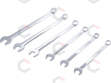 Kombinuotų pailgintų raktų komplektas | XXL | 21 - 32 mm | 6 vnt. (1229) Kombinuotų pailgintų raktų komplektas | XXL | 21 - 32 mm | 6 vnt. (1229)