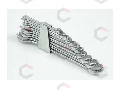 Kombinuotų raktų komplektas | 6-22 mm | 12 vnt. (51630) Kombinuotų raktų komplektas | 6-22 mm | 12 vnt. (51630)