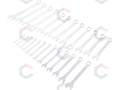 Kombinuotų raktų rinkinys | 6 - 32 mm | 25 vnt. (1198) Kombinuotų raktų rinkinys | 6 - 32 mm | 25 vnt. (1198)