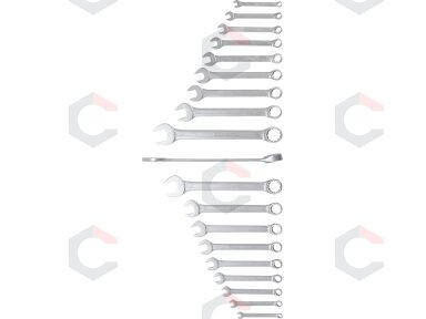 Kombinuotų raktų rinkinys | 8 - 32 mm | 19 vnt. (30500) Kombinuotų raktų rinkinys | 8 - 32 mm | 19 vnt. (30500)