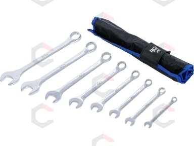 Kombinuotų raktų rinkinys | Coliniai dydžiai | 1/8" - 9/16" Withworth | 8 vnt. (1199)