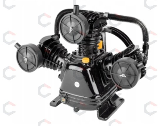 Trijų cilindrų kompresoriaus blokas | 1200 l/min | Ø 90 mm | 38 kg (LX230) Trijų cilindrų kompresoriaus blokas | 1200 l/min | Ø 90 mm | 38 kg (LX230)