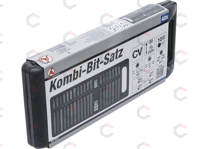 Kombinuotas antgalių rinkinys | 40 vnt. (7073) 2 Kombinuotas antgalių rinkinys | 40 vnt. (7073) 2