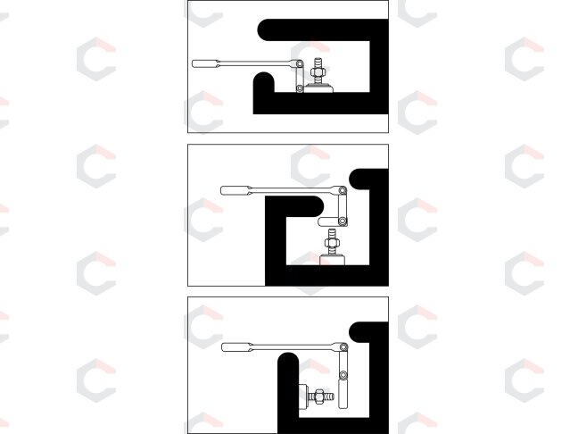 Kombinuotas raktas su terkšle | dvigubas šarnyras | 12 mm (6172) 2 Kombinuotas raktas su terkšle | dvigubas šarnyras | 12 mm (6172) 2