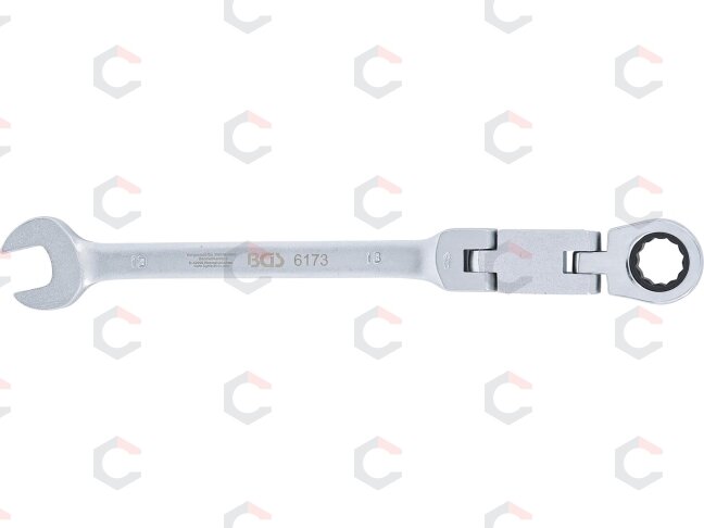Kombinuotas raktas su terkšle | dvigubas šarnyras | 13 mm (6173) 3 Kombinuotas raktas su terkšle | dvigubas šarnyras | 13 mm (6173) 3