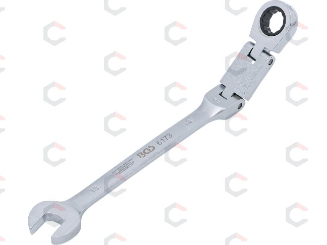 Kombinuotas raktas su terkšle | dvigubas šarnyras | 13 mm (6173) Kombinuotas raktas su terkšle | dvigubas šarnyras | 13 mm (6173)