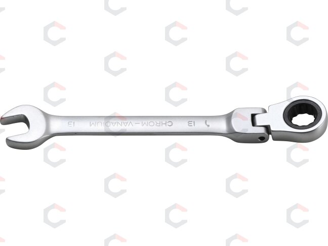 Kombinuotas raktas su terkšle | šarnyrinis | 13 mm (6713) Kombinuotas raktas su terkšle | šarnyrinis | 13 mm (6713)