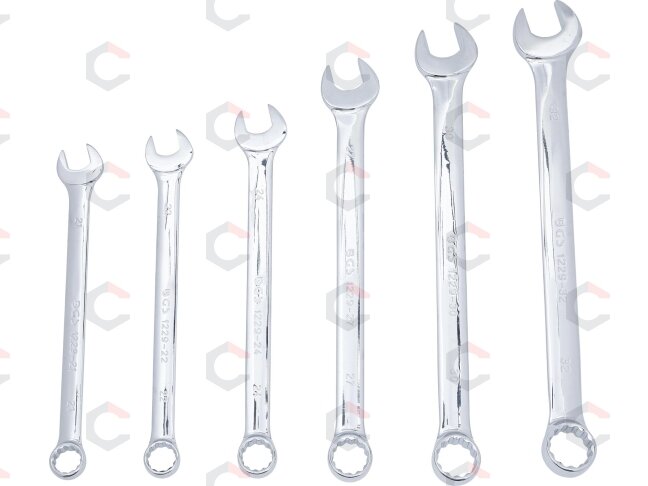 Kombinuotų pailgintų raktų komplektas | XXL | 21 - 32 mm | 6 vnt. (1229) 2 Kombinuotų pailgintų raktų komplektas | XXL | 21 - 32 mm | 6 vnt. (1229) 2