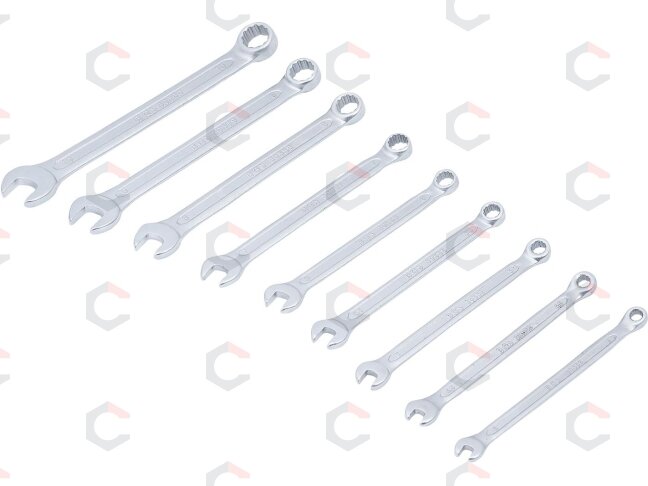 Kombinuotų raktų rinkinys | 4 - 10 mm | 9 vnt. (30551) 6 Kombinuotų raktų rinkinys | 4 - 10 mm | 9 vnt. (30551) 6