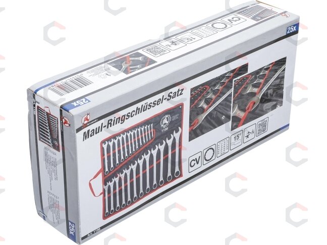 Kombinuotų raktų rinkinys | 6 - 32 mm | 25 vnt. (1198) 2 Kombinuotų raktų rinkinys | 6 - 32 mm | 25 vnt. (1198) 2