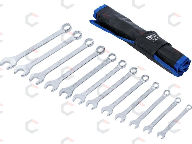 Kombinuotų raktų rinkinys | 8 - 19 mm | 12 vnt. (71023) 2 Kombinuotų raktų rinkinys | 8 - 19 mm | 12 vnt. (71023) 2