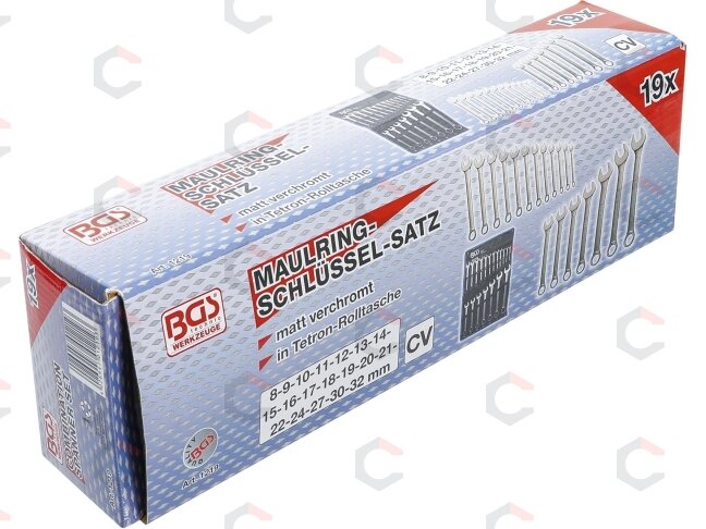 Kombinuotų raktų rinkinys | 8 - 32 mm | 19 vnt. (1219) 2 Kombinuotų raktų rinkinys | 8 - 32 mm | 19 vnt. (1219) 2