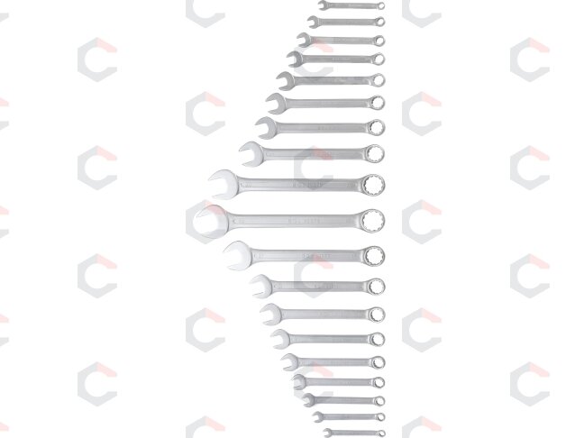 Kombinuotų raktų rinkinys | 8 - 32 mm | 19 vnt. (30500) 2 Kombinuotų raktų rinkinys | 8 - 32 mm | 19 vnt. (30500) 2