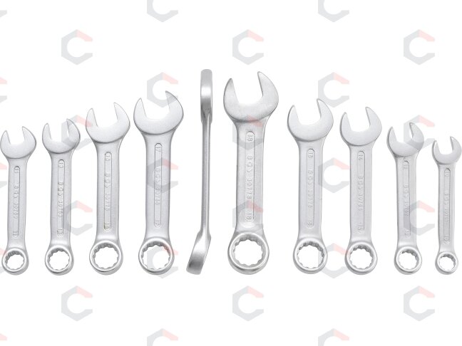Kombinuotų raktų rinkinys | labai trumpi | 10 - 19 mm | 10 vnt. (1188) 6 Kombinuotų raktų rinkinys | labai trumpi | 10 - 19 mm | 10 vnt. (1188) 6