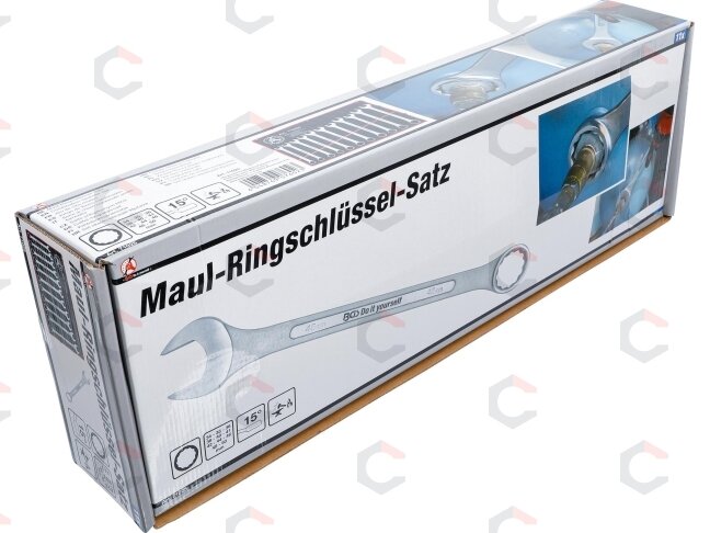 Kombinuotų raktų rinkinys | XXL | 34 - 50 mm | 11 vnt. (71025) 6 Kombinuotų raktų rinkinys | XXL | 34 - 50 mm | 11 vnt. (71025) 6