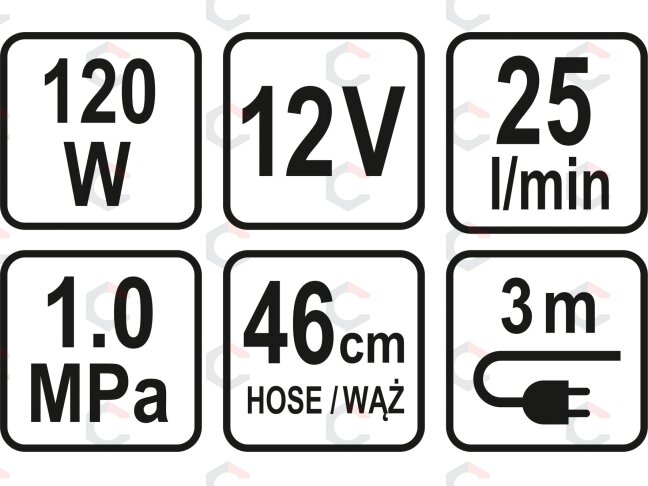 Kompresorius automobilinis | 12V / 120W (82105) 6 Kompresorius automobilinis | 12V / 120W (82105) 6
